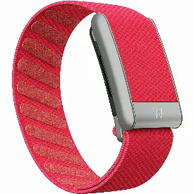Фитнес-браслет Whoop 5.0 SuperKnit Band, Rhodonite Red, красный
